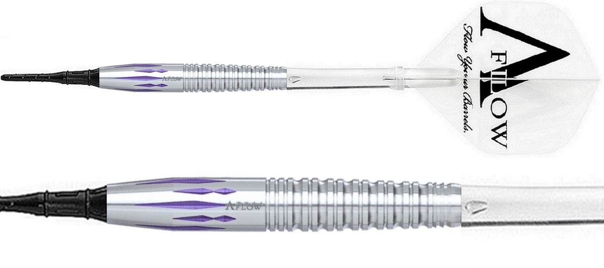 Dynasty Black Line A-FLOW LUNE Natsuki Adachi Soft Dart Pfeile 21,5 Gramm Softdarts