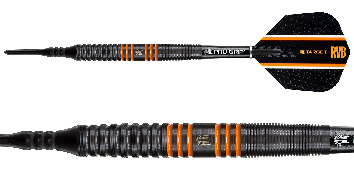 Target 80% Raymond van Barneveld RvB Black Tungsten Softdarts 20 Gramm Softdarts