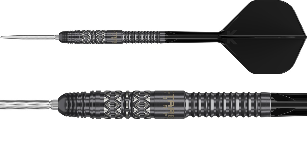 Target Black Marque Creed 90% Swiss Points Steeldarts 23/25 Gramm Steeldarts