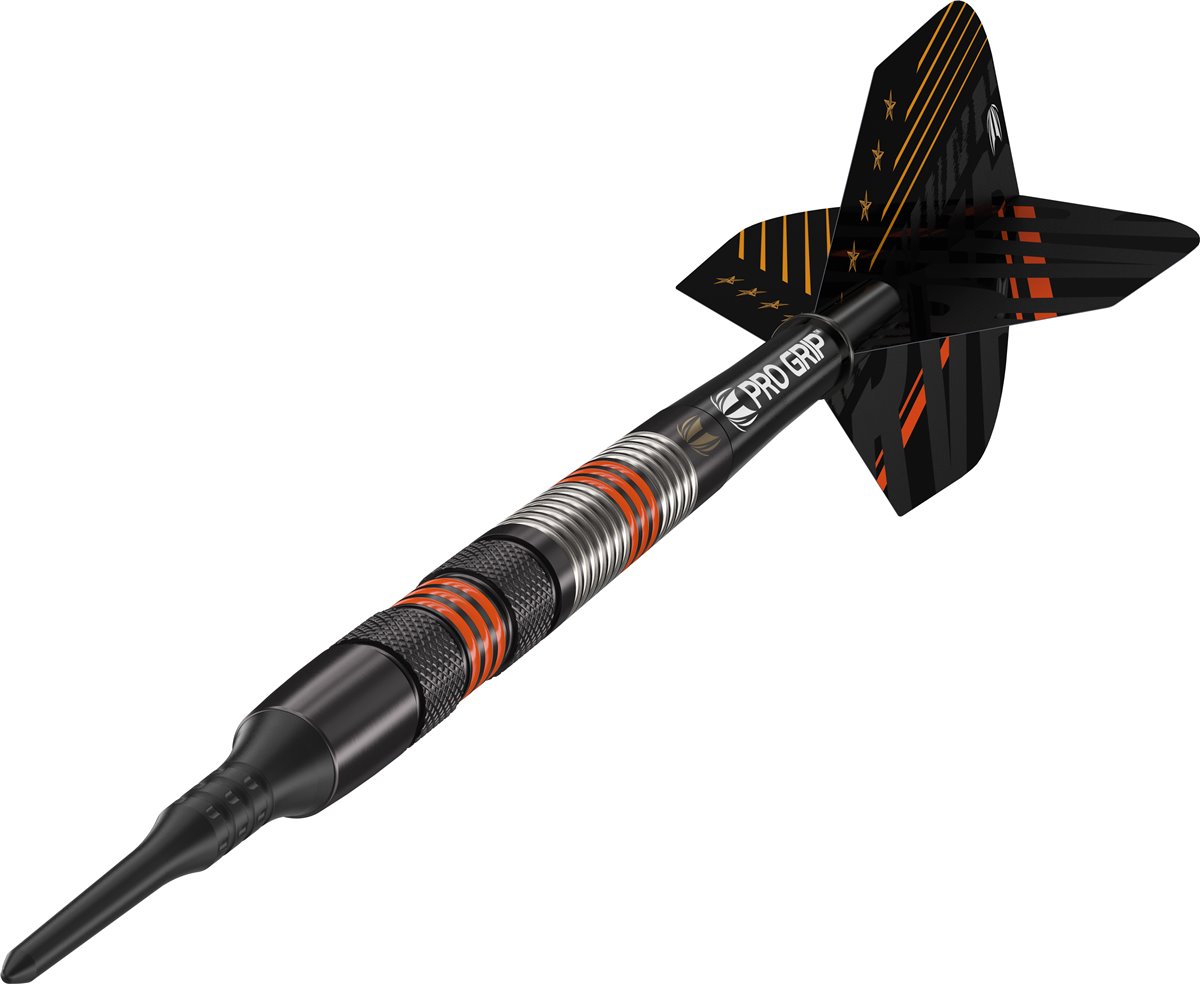 Target Raymond van Barneveld RvB Black 80% 2023 Softdarts 18 Gramm Softdarts