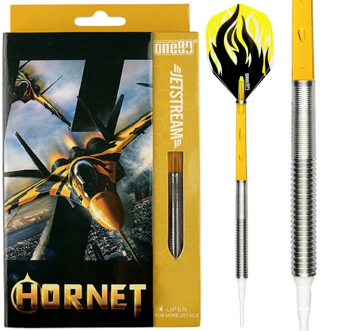 ONE80 Hornet Softdart Jetstream Darts 16 18 Gramm One80 Softdarts