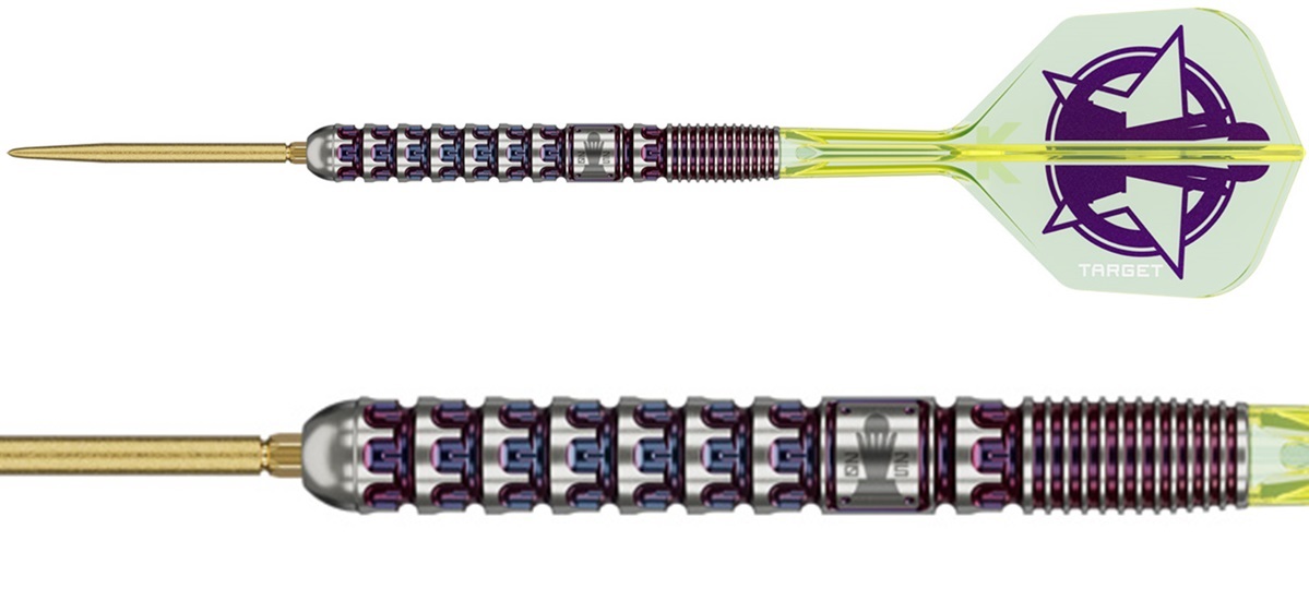 Target Luke Littler Swiss Point 90% World Champion Steeldarts 23 Gramm Steeldarts