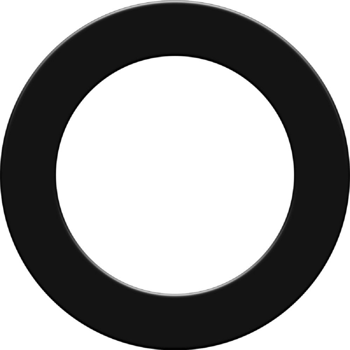 1 tlg. Dart Catchring Dart Auffangring Surround ohne Druck Schwarz Rot Blau  Auffangring