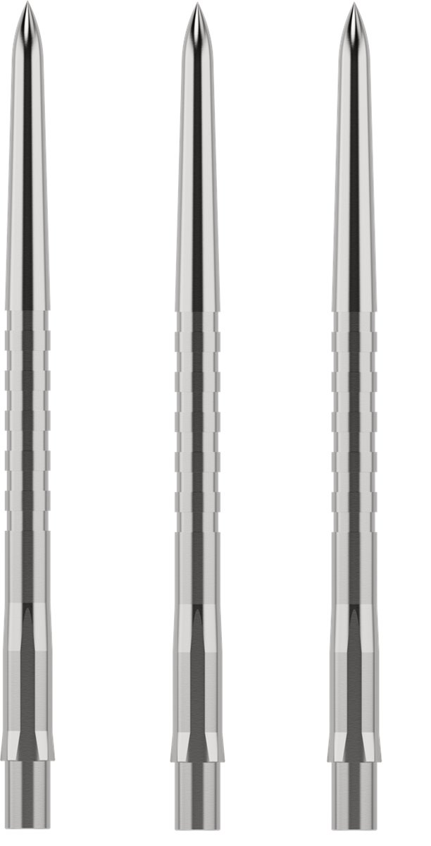 Caliburn EVO Points Grooved Silber 26/32/38 mm Wechselspitzen