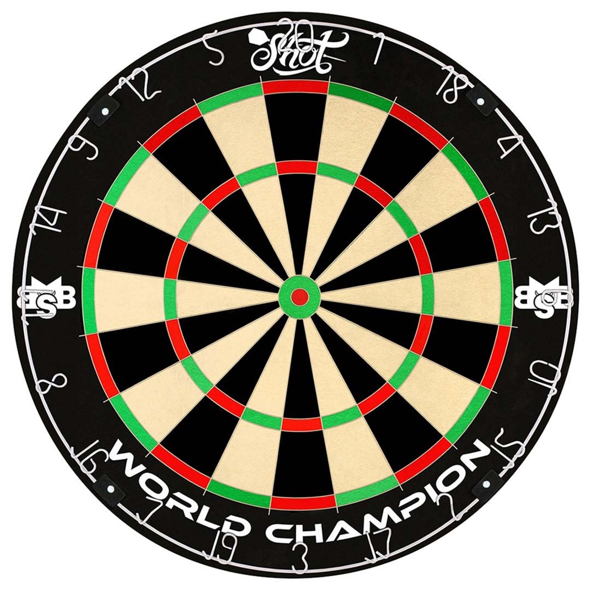 Shot Michael Smith Competition Bristle Dartboard Steeldart Scheibe