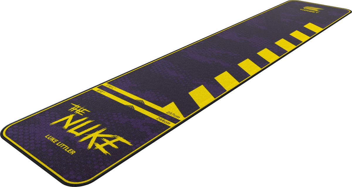Target Luke "The Nuke" Littler DART MAT Teppich Dart Schutzmatte