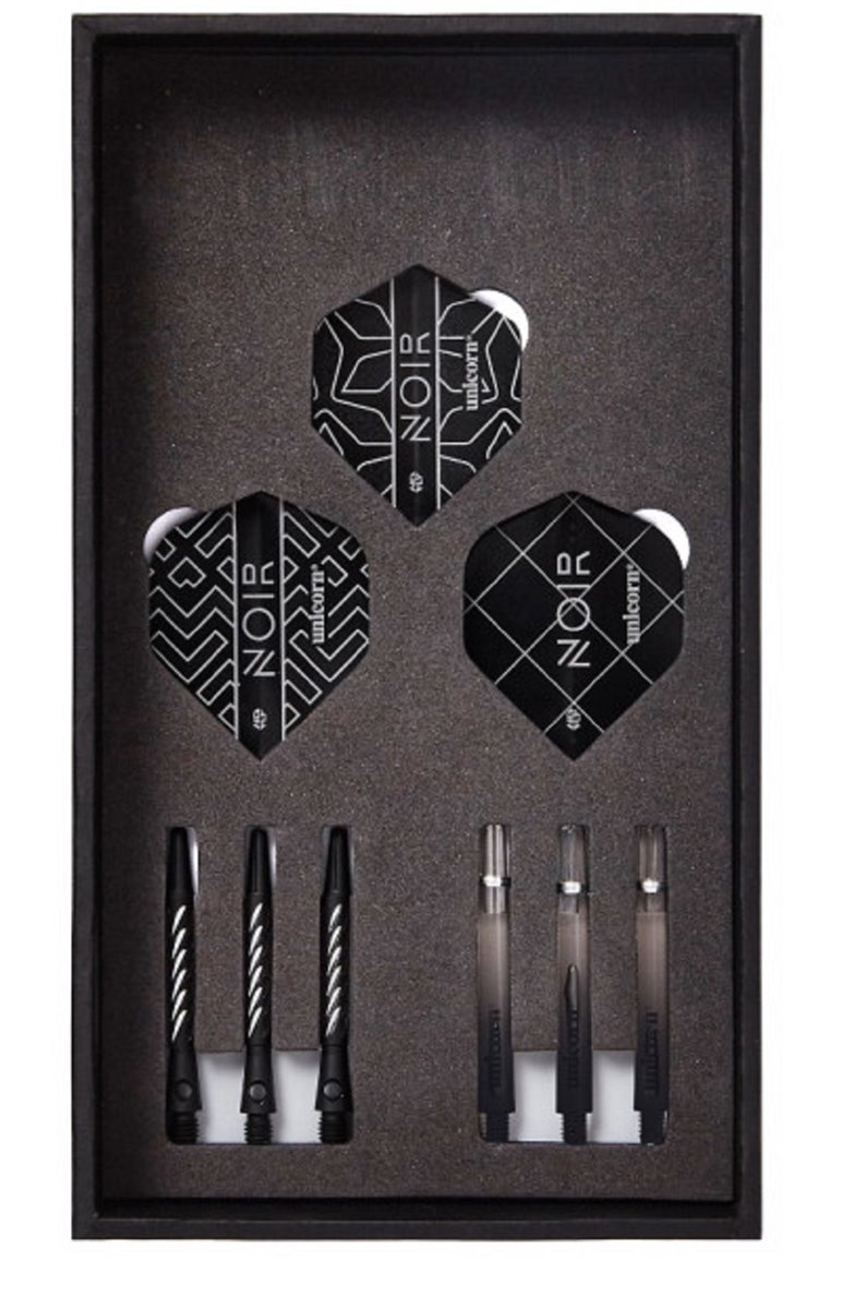 Unicorn Gary Anderson Noir 70% Tungsten Soft Tip Darts 18 Gramm Softdarts