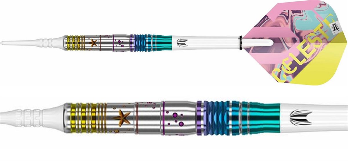 Target Celeste Zhou Momo 95% Gen1 G1 2BA Softdarts 18 Gramm Softdarts
