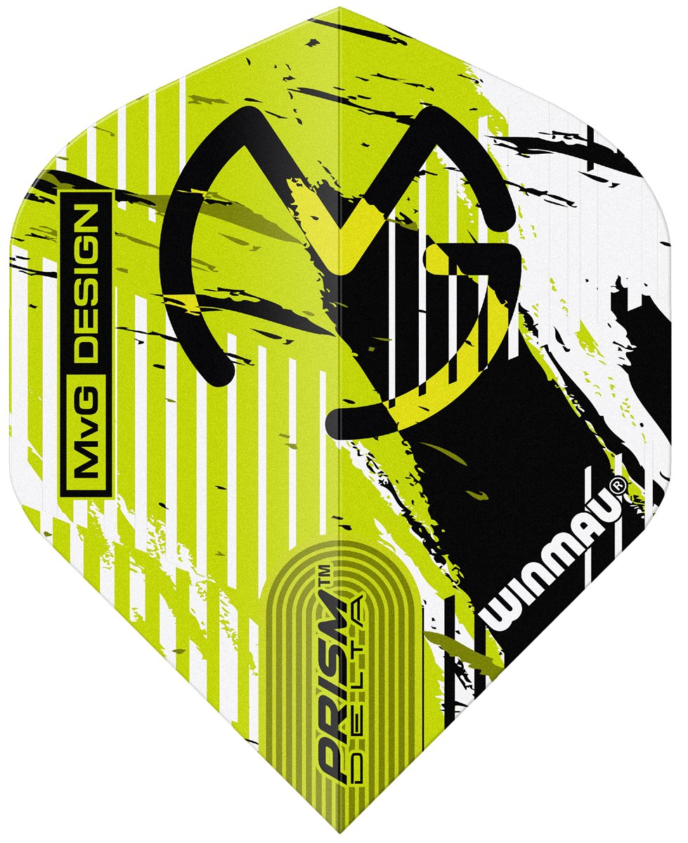 Winmau Prism Alpha Flights Winmau Prism Alpha MVG - Michael Van Gerwen 100 Micron Dart Flights