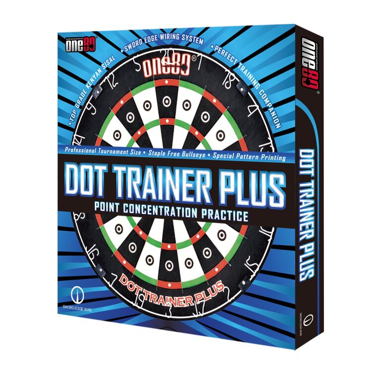 One80 DOT Trainer PLUS Dart Board Bristle Board