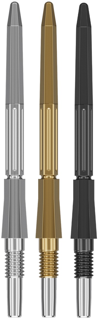 Target Swiss Point Elysian Archetype 43 30/35/42 mm Gold/Schwarz/Silber Wechselspitzen