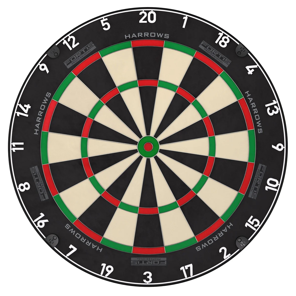 HARROWS Fortis Bristle Dart Board Steel Bristle Boards