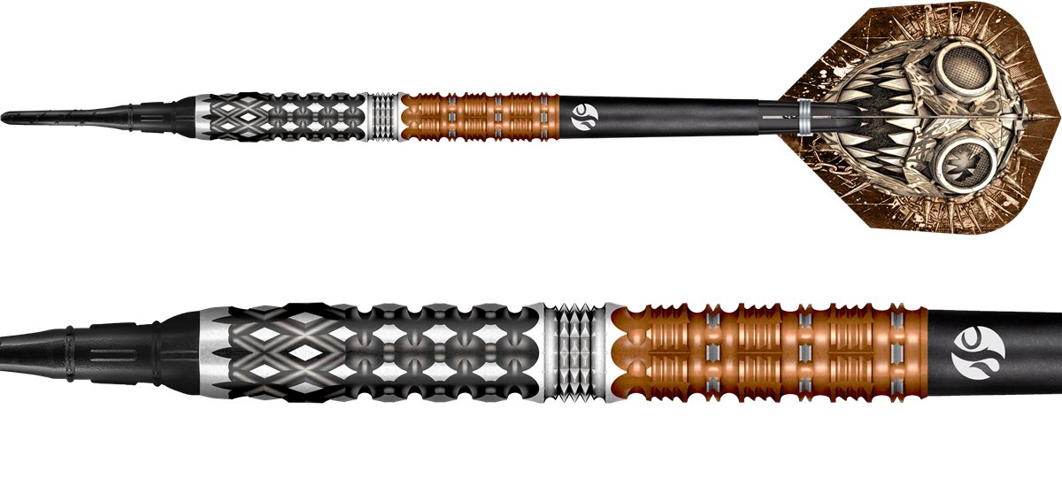Shot! Gnarly Gnasha 95% Tungsten Softdarts 20 Gramm Softdarts