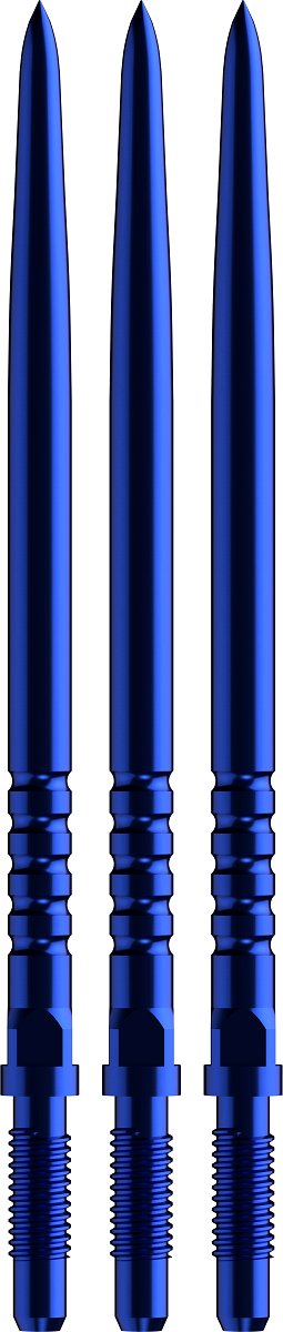 Bull´s CP Points Ringed Grip Blue Steel Point Blau 32/36/40 mm Wechselspitzen