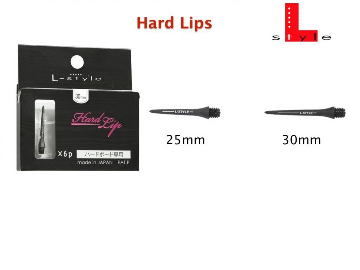 L-Style Hard Lips Wechselspitzen 25/30 mm Dart Tips Schraubspitzen Tips