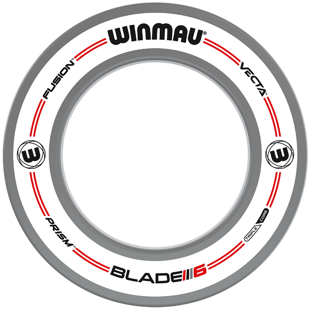 1 tlg. Winmau Pro-Line Weiß Catchring Dart Surround Auffangring