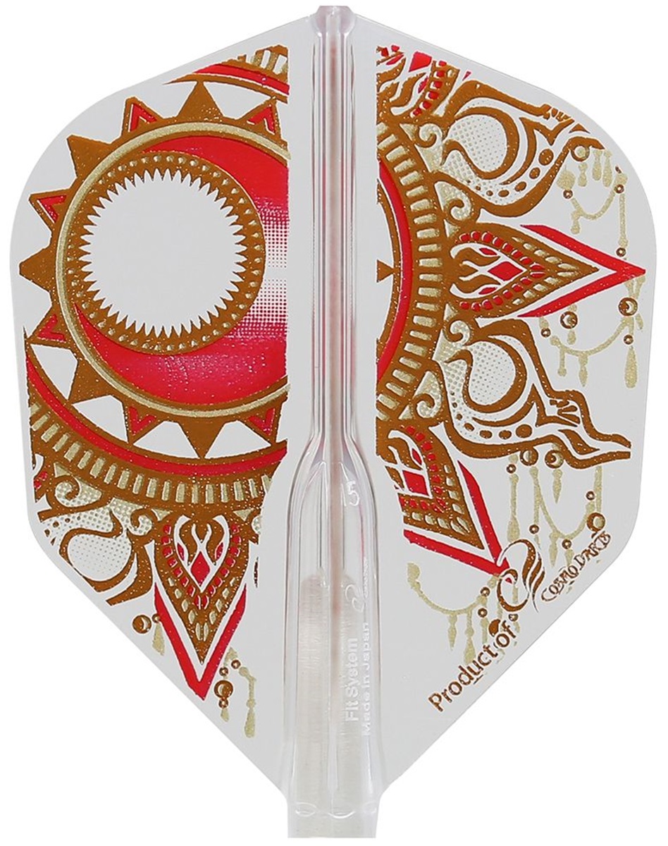 Cosmo Darts Fit Flights Air Ami Komiyama 2 Shape Flights