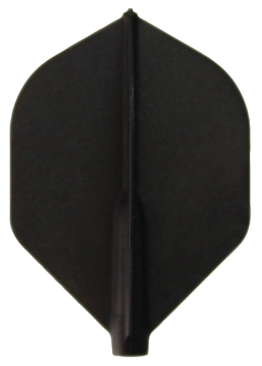 2 Set Cosmo Darts Fit Flights Schwarz Rocket Flights