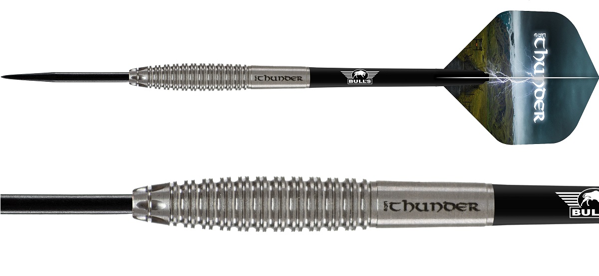 Bull's The Thunder 80% Tungsten Steel Dart Pfeile 26 Gramm Steeldarts