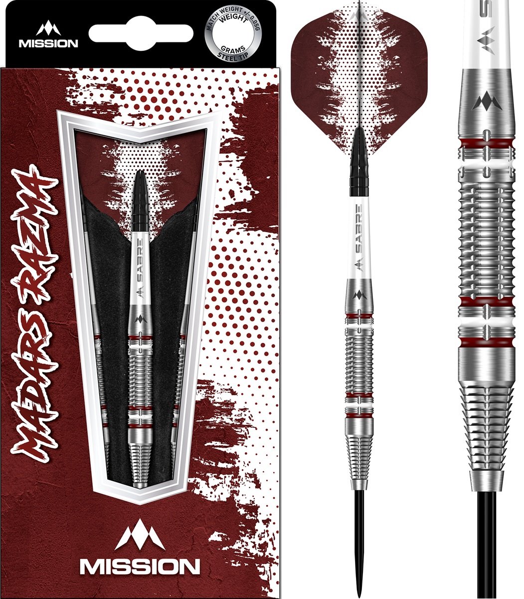 Mission Madars Razma 95% Steeldarts 21/23/25 Gramm Steeldarts | 23 ...