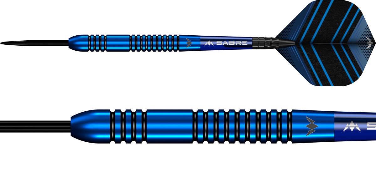 Mission Lex Paeshuyse Blue & Black 90% Steeldarts 22/24 Gramm Steeldarts