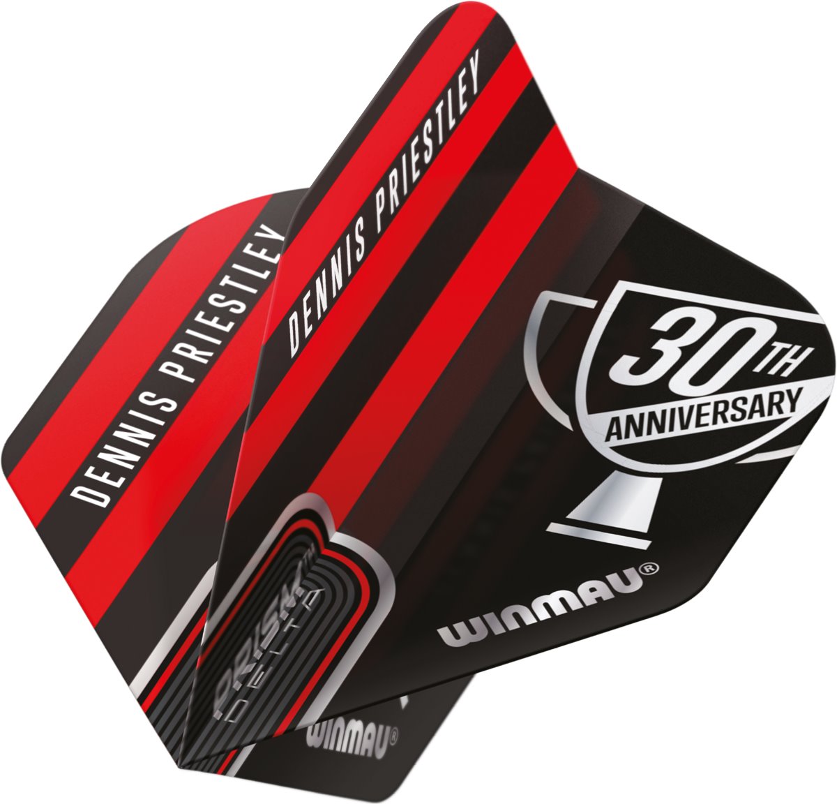 Winmau Prism Alpha Flight Specialist Players Dennis Priestley Diamond Standard Flights
