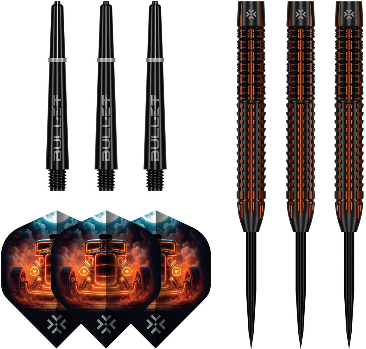 Bullet Hotrod 97,5% Steeldarts 24 Gramm Steeldarts