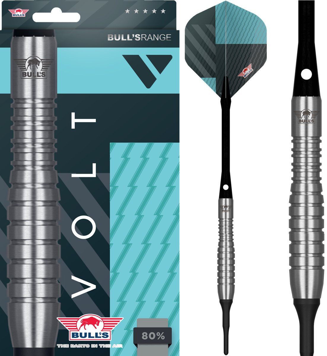 Bull´s Volt Blue 80% Softdarts 20 Gramm Softdarts