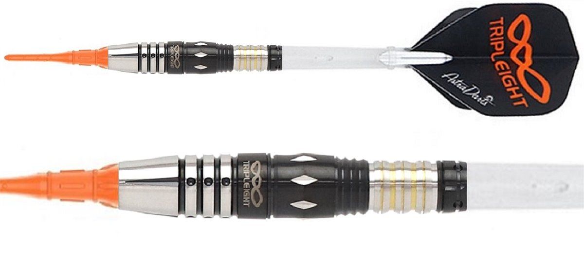Dynasty Triple Eight Astra CT T-Arrow2 BRIGHT Kin T Softdarts 19,5 Gramm Softdarts