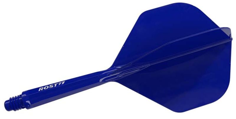 Cuesoul Dart Flight/Shaft ROST 77 Blau Big Standard Flights