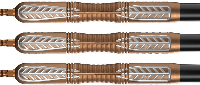 Bull´s Bronzo True CP 90% Steeldarts 23/25 Gramm Steeldarts