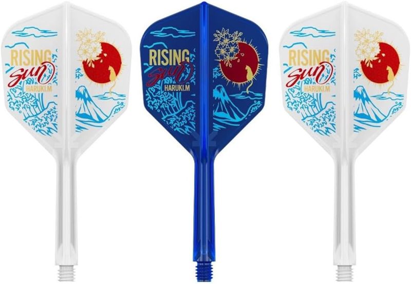 Target K-Flex Rising Sun Haruki Muramatsu Mix Shaft/Flight System Shape No6 Shafts