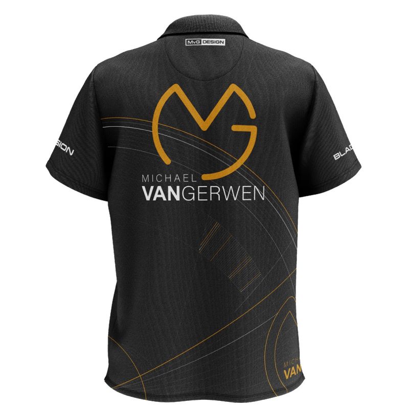 Winmau Dart Shirt Michael van Gerwen MvG Limited Edition Polo Evo-X 2025 Shirts