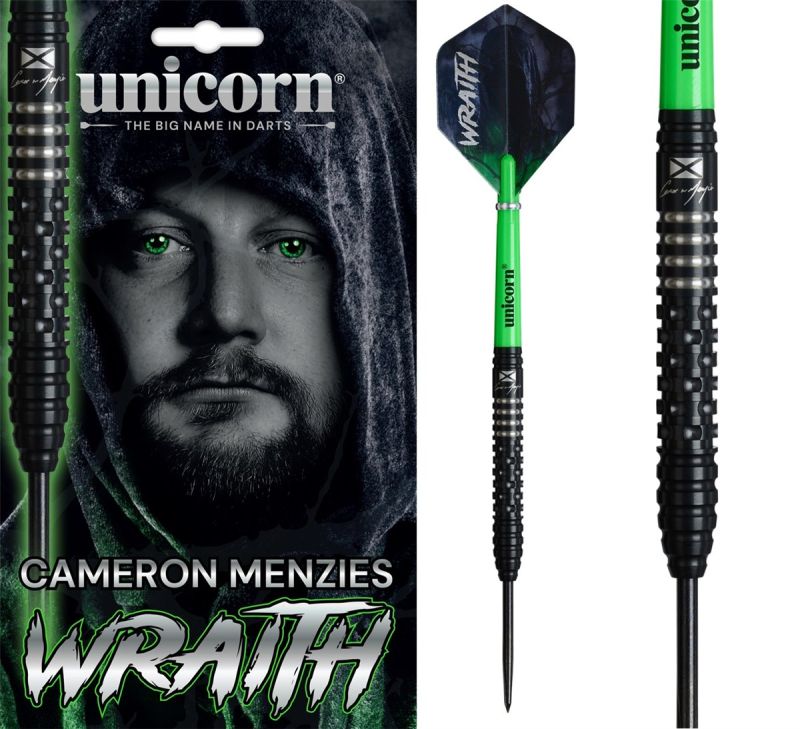 Unicorn Wraith Cameron Menzies 90% Steeldarts 21/23/25 Gramm Steeldarts
