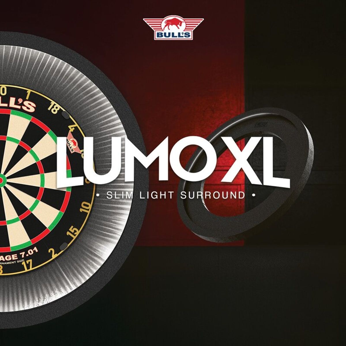 1 tlg. Bull´s Lumo XL Catchring Dart Auffangring Surround Licht-System Auffangring