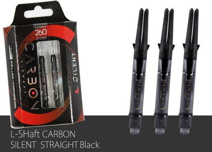 L-Style L-Shaft Carbon Silent – Carbon Dart Shafts mit Spin-Effekt Shafts