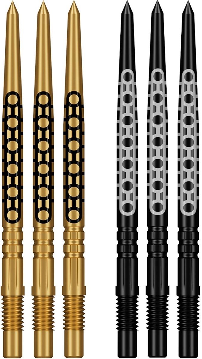 Shot! Goths Turbo Points TP 30/40 mm Gold/Schwarz Wechselspitzen