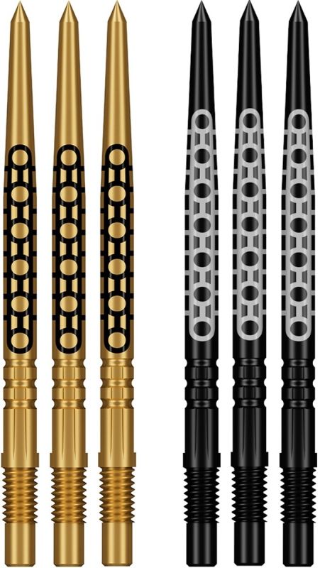 Shot! Goths Turbo Points TP 30/40 mm Gold/Schwarz Wechselspitzen