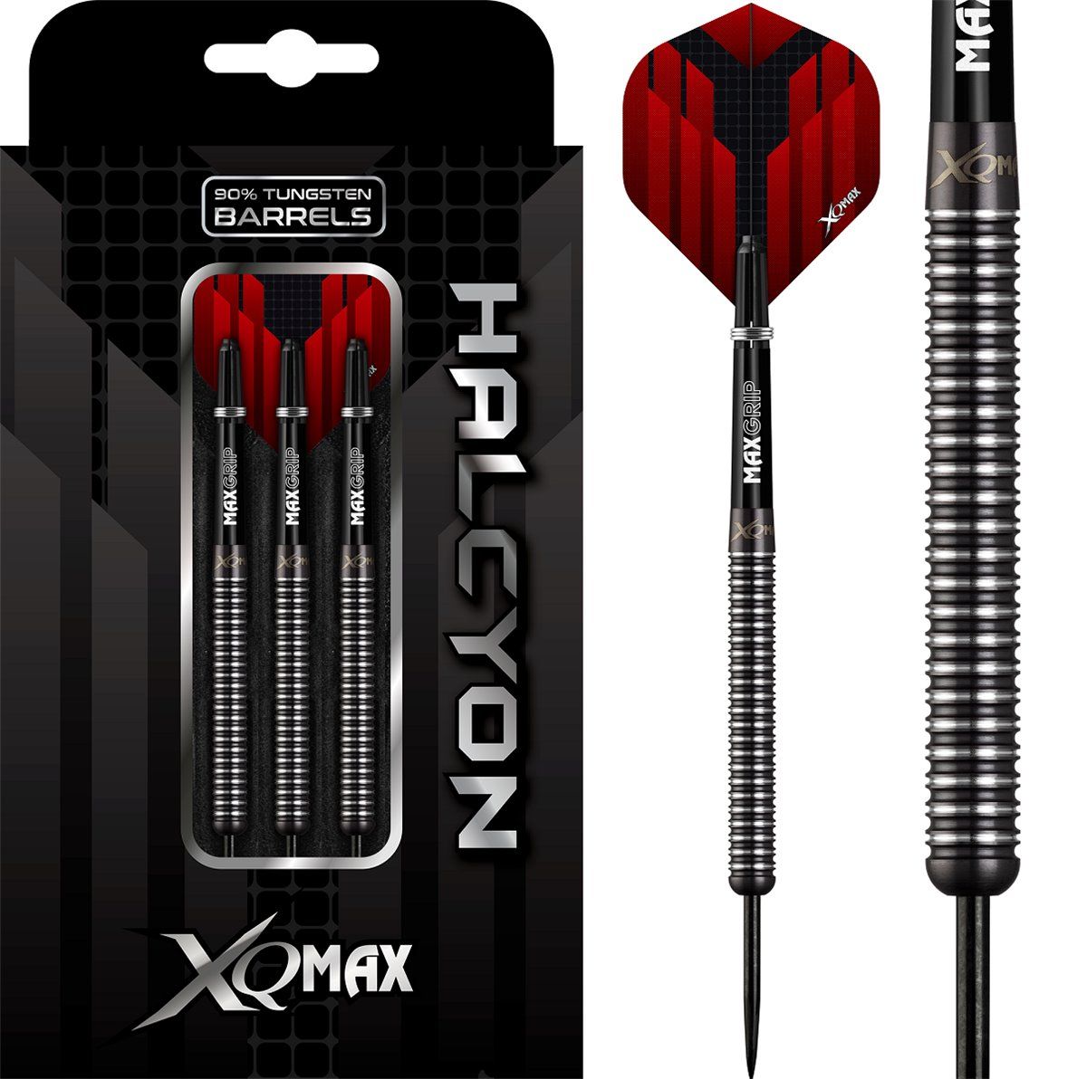 XQMAX Halcyon M1 90% Steeldarts 21/23/25 Gramm Steeldarts