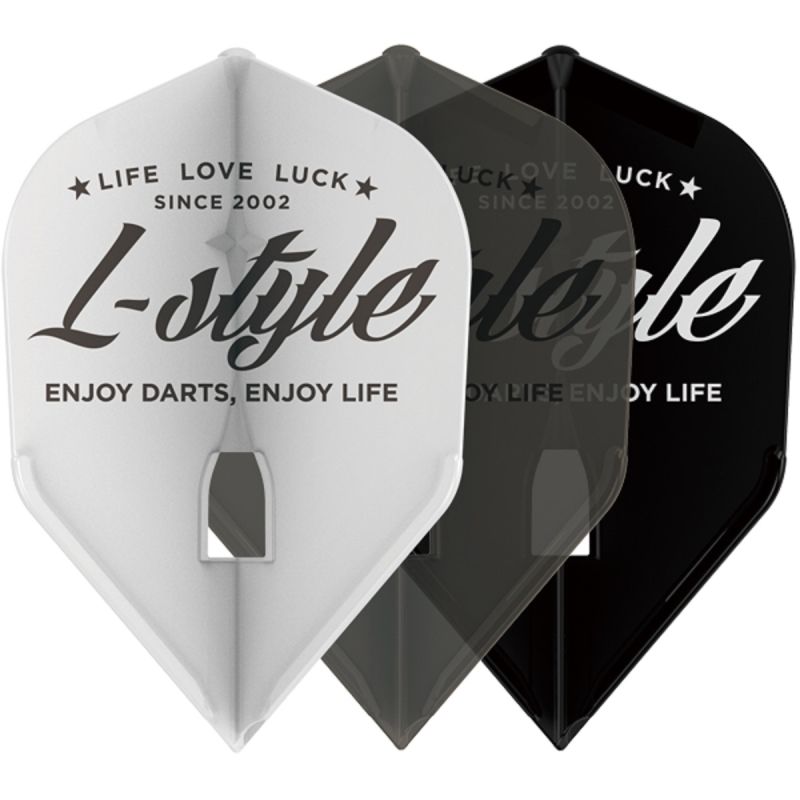L-Style Signature Flights Pro Vintage Logo Shape Flights