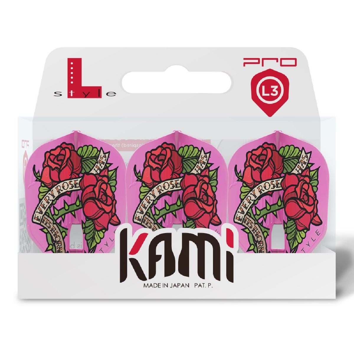 L-Style Champagne Flights Pro Kami Signature Lisa Ashton V1 Pink L3 Shape Flights