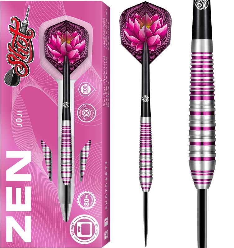 SHOT! Zen Juji 80% Steeldart 28 Gramm Steeldarts