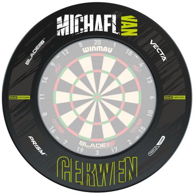 1 tlg. Winmau MvG Retro Dart Catchring Dart Surround Auffangring