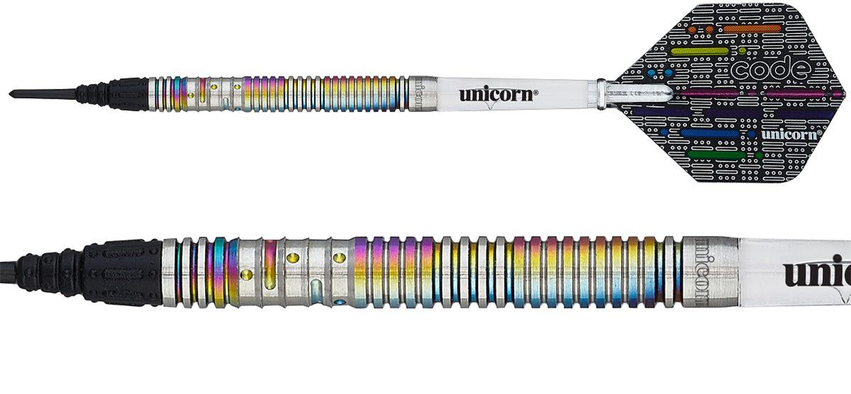 Unicorn Michael Smith Code 70% Tungsten Soft Dart Pfeile 18 Gramm Softdarts