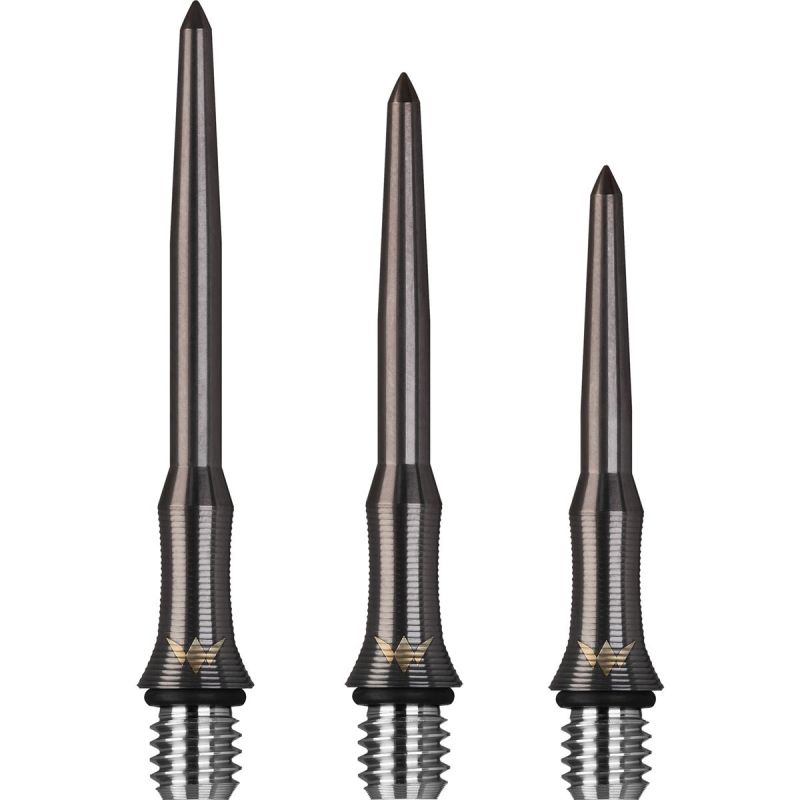 Mission Titan Edge Titanium Conversion Dart Points Soft auf Steel 2ba Schraubspitzen Tips