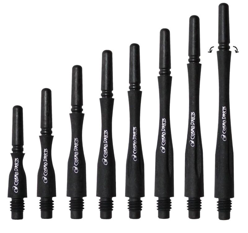 Cosmo Darts Carbon Fit Shafts Hybrid Spinning Shafts