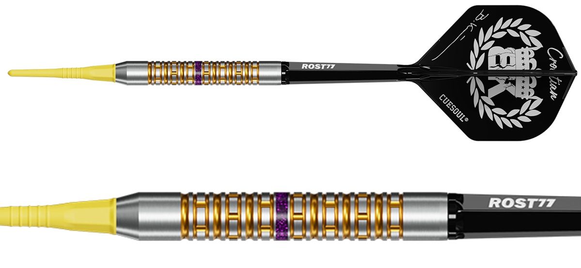 Cuesoul Boris Krcmar G1 95% Softdarts + Conversion Points No.5 15,5/19/21/23 Gramm Softdarts