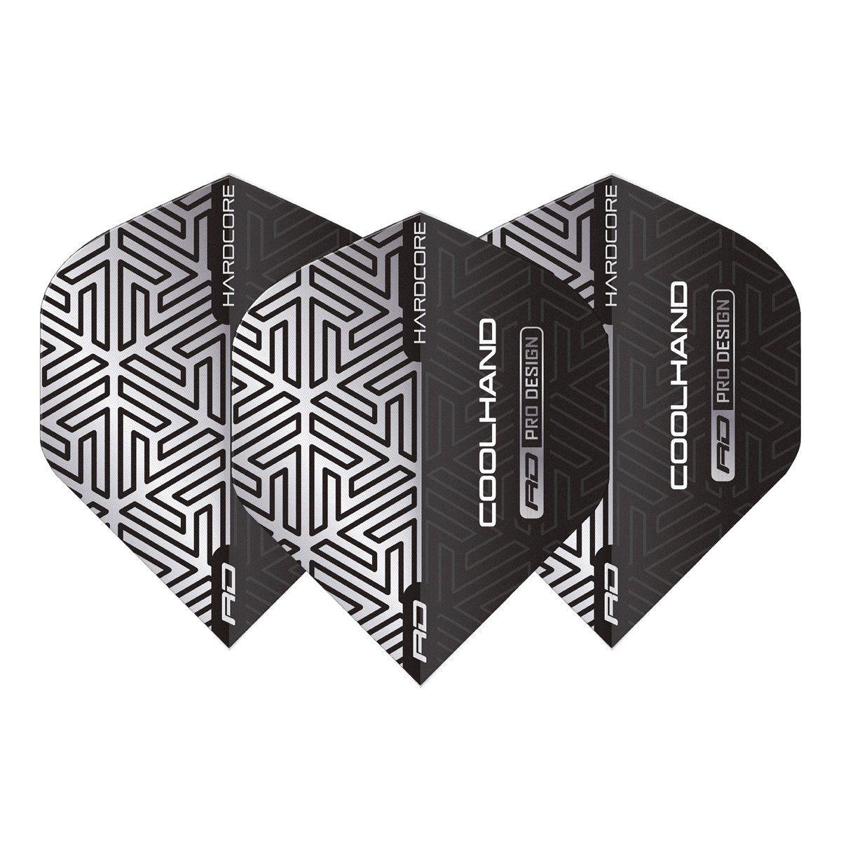 Reddragon Luke Humphries Cool Hand Grau/Weiß Dart Flights Flights