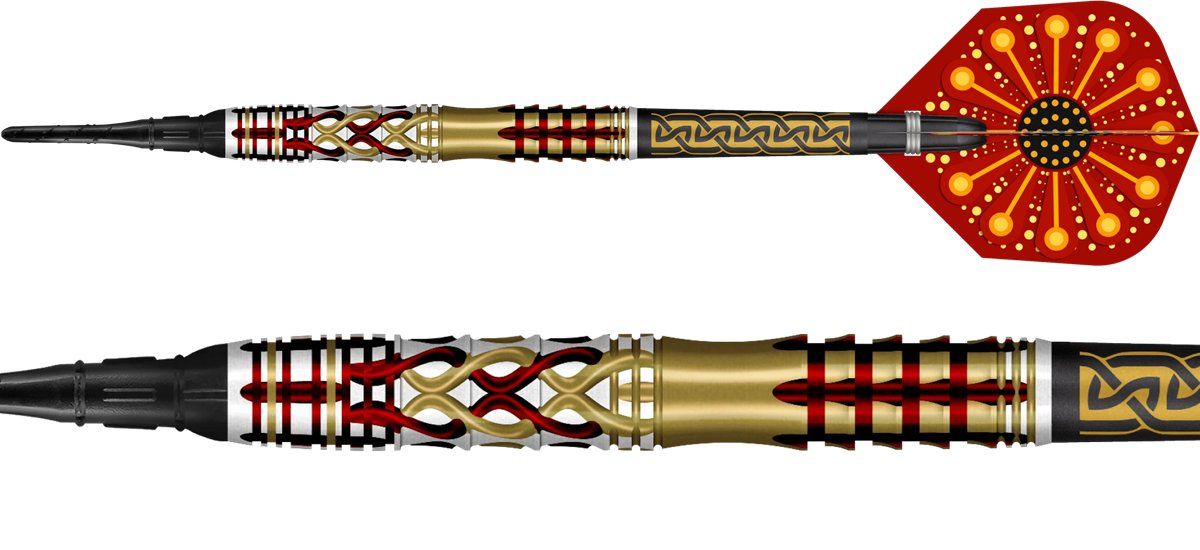 Shot! Goths Alaric 95% Tungsten Softdarts 20 Gramm Softdarts