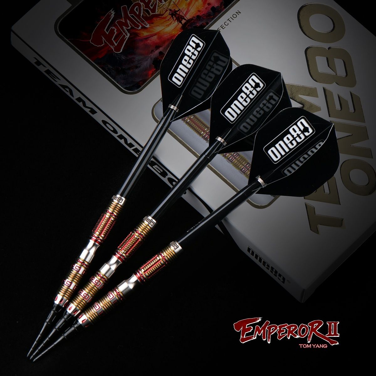 ONE80 Tom Yang Emperor 2 90% Softdarts 21 Gramm Softdarts